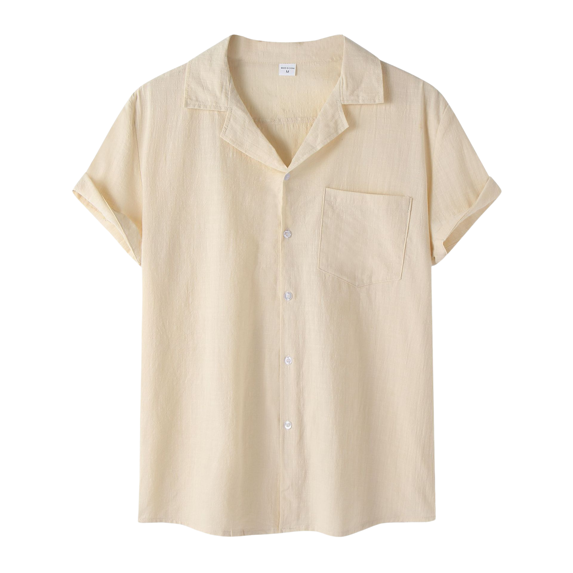 SHORT SLEEVE LINEN SHIRT