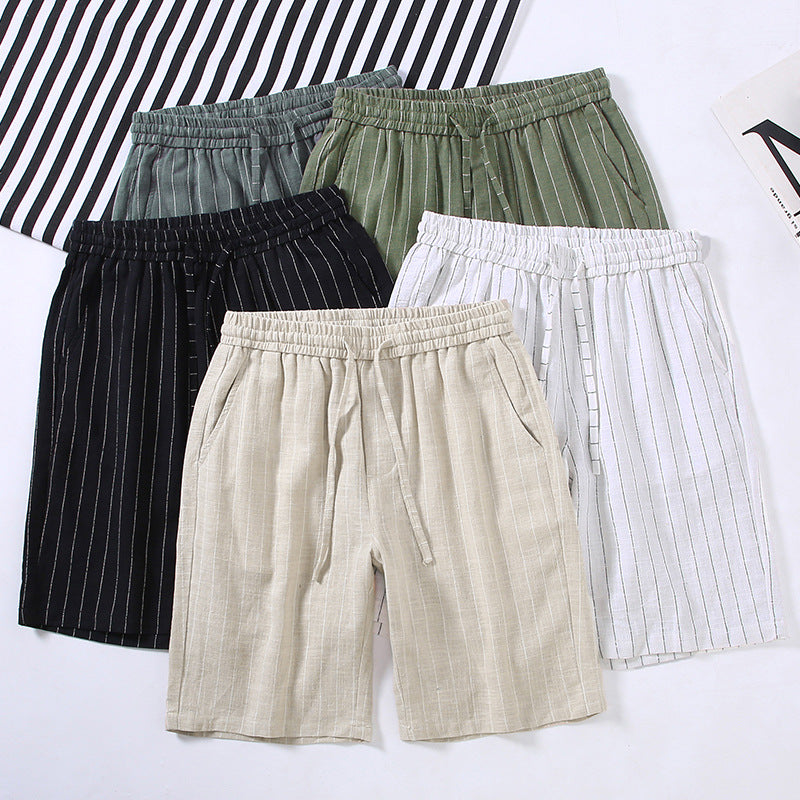 LINEN SHORTS