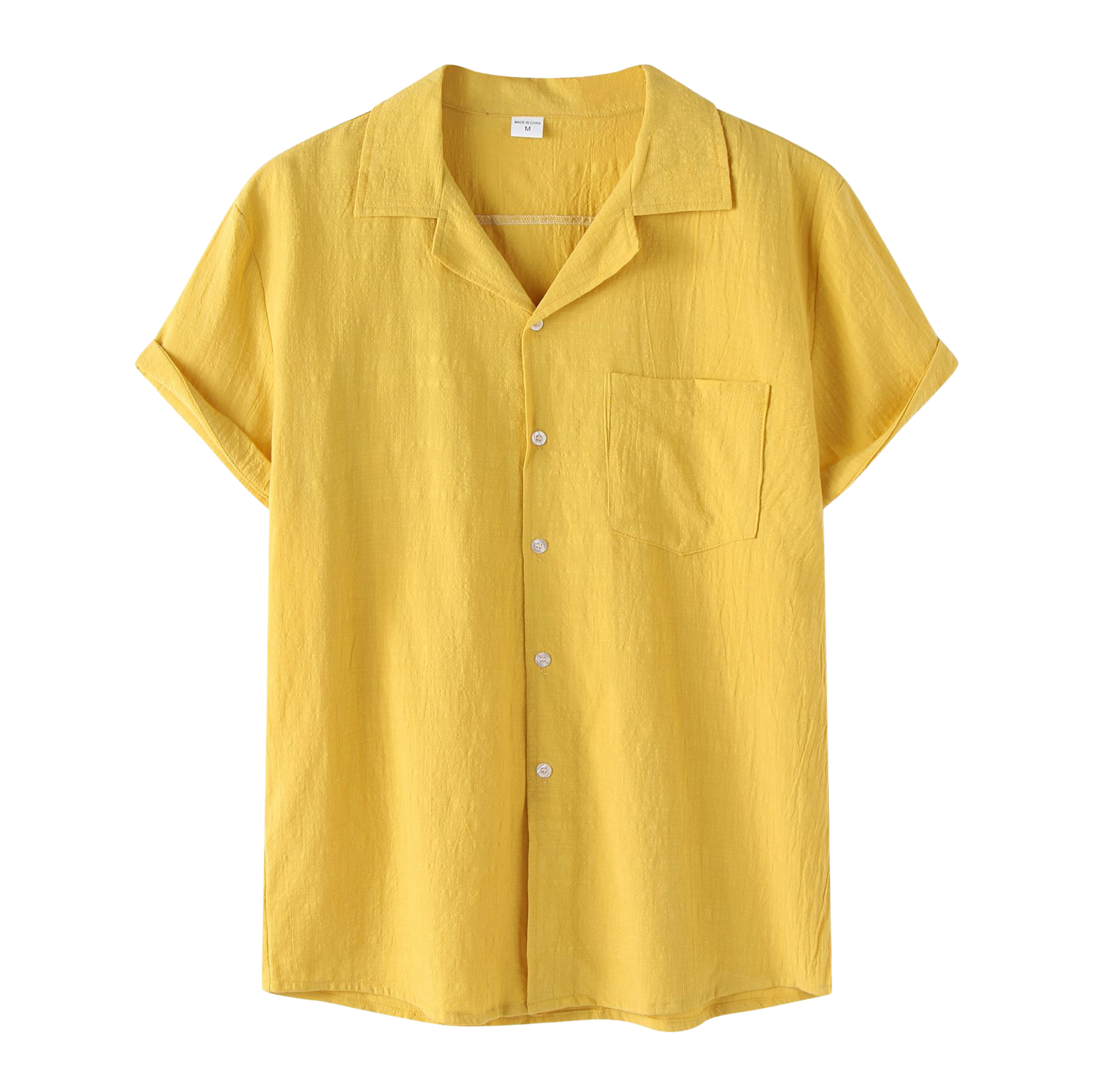 SHORT SLEEVE LINEN SHIRT