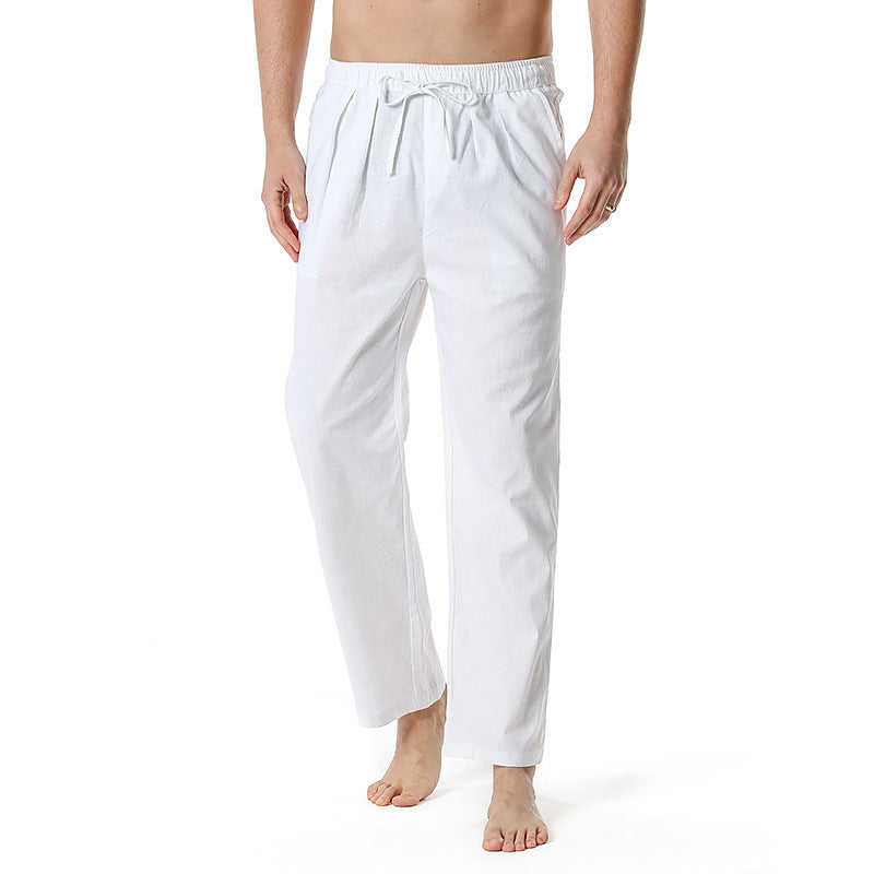 LINEN TROUSERS