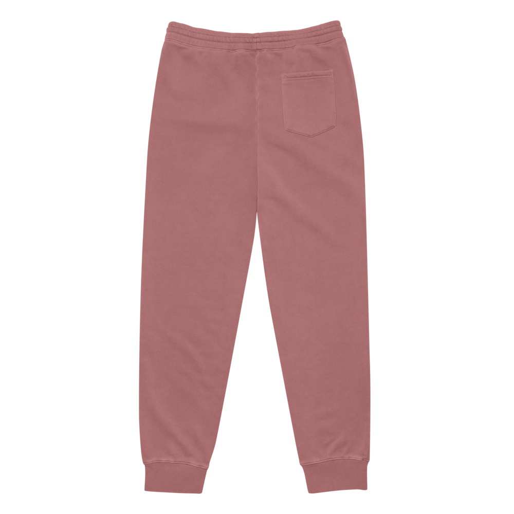 Washed Joggers Maroon