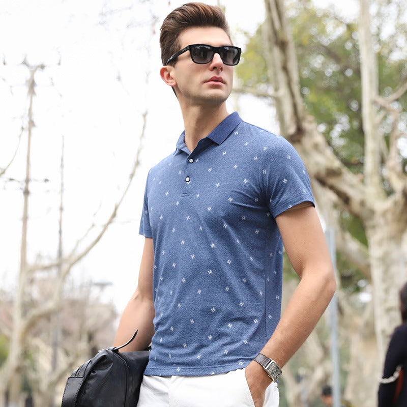 LAPEL POLO SHIRT