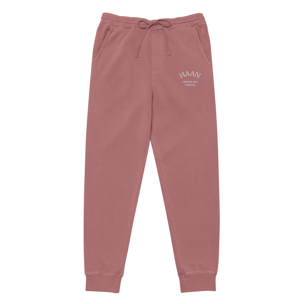 Washed Joggers Maroon