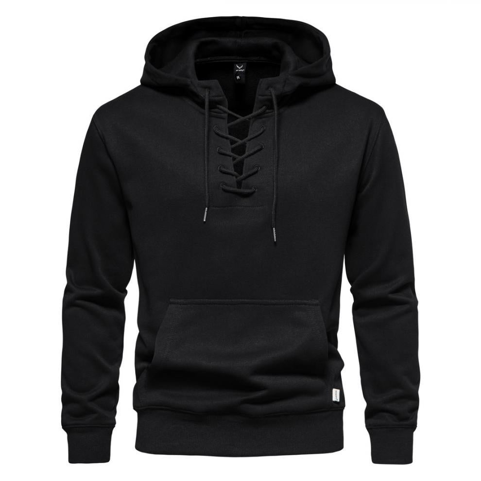 LACED HOODIE