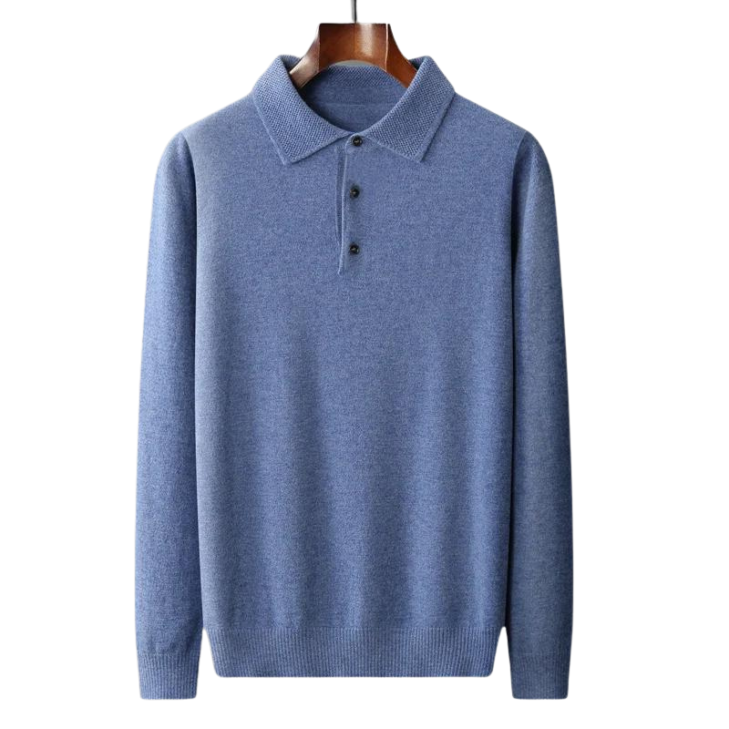 MERINO WOOL POLO