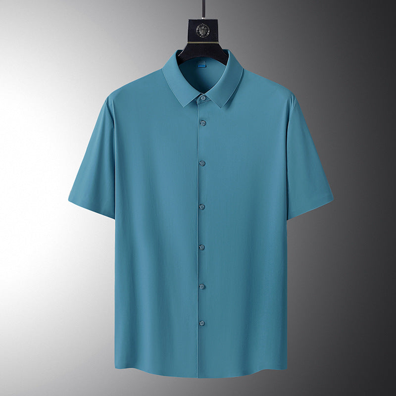 Silk Short Sleeve Shirt