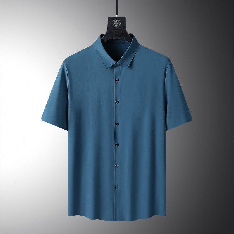 Silk Short Sleeve Shirt