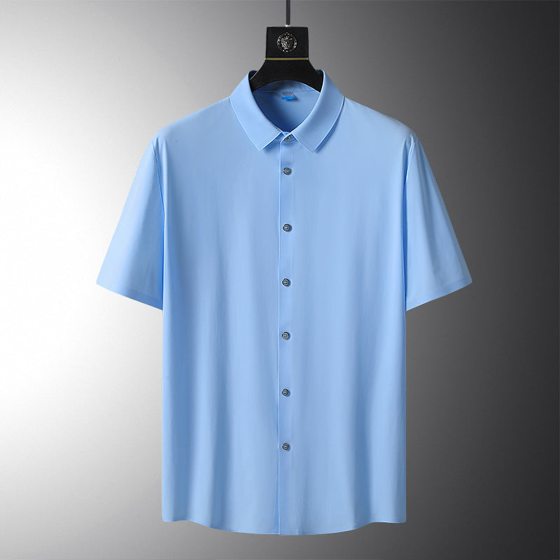 Silk Short Sleeve Shirt