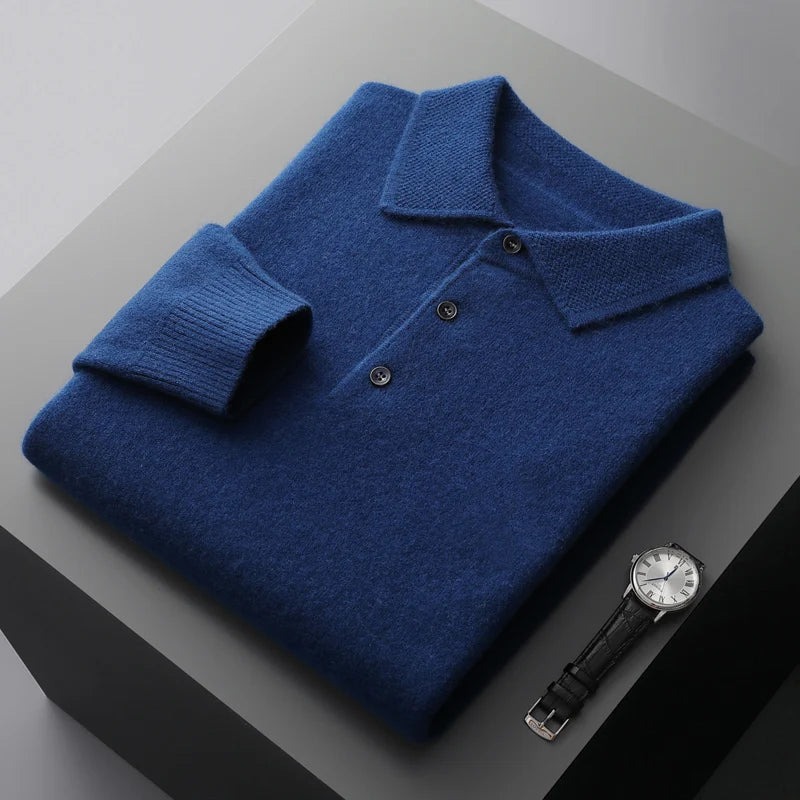 MERINO WOOL POLO