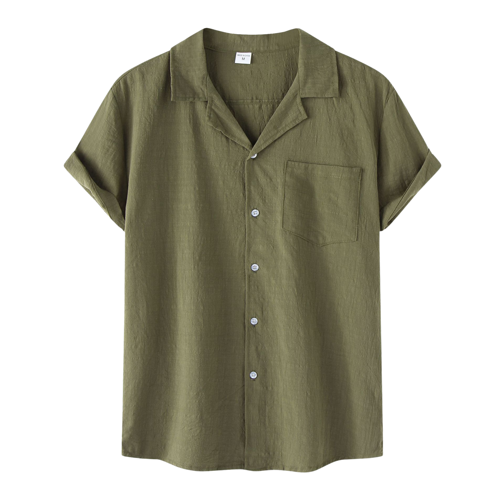 SHORT SLEEVE LINEN SHIRT