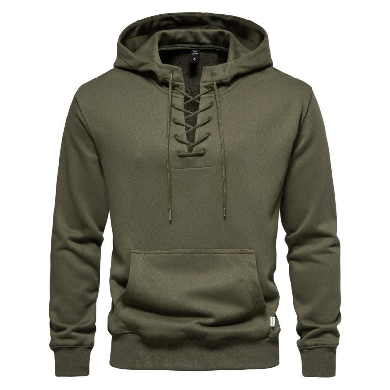 LACED HOODIE