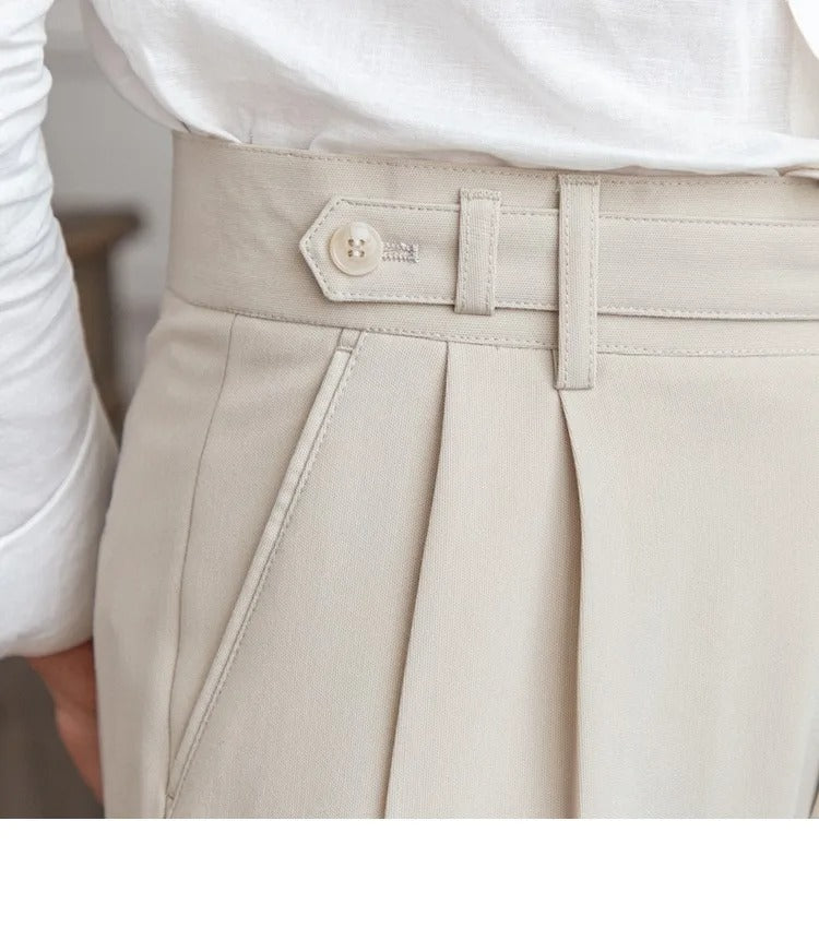 Sicilian Pleated Trousers